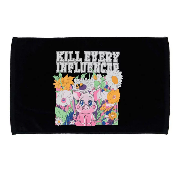 Meatcanyon Kill Every Iuencers Microfiber Hand Towel