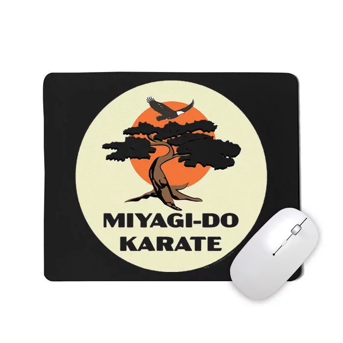 Miyagido Karate Eagle Fang Bonsai Tree Dojo Logo Mousepad