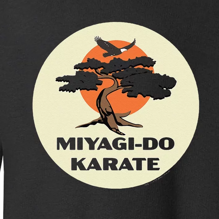 Miyagido Karate Eagle Fang Bonsai Tree Dojo Logo Toddler Sweatshirt