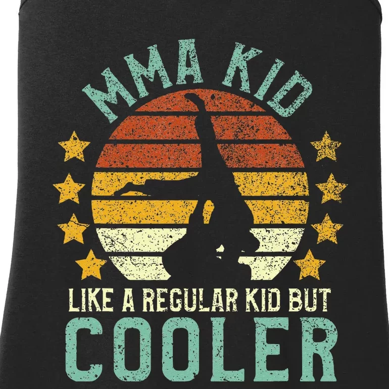 MMA Kids Funny Young Mixed Martial Arts Player Gift Ladies Essential Tank