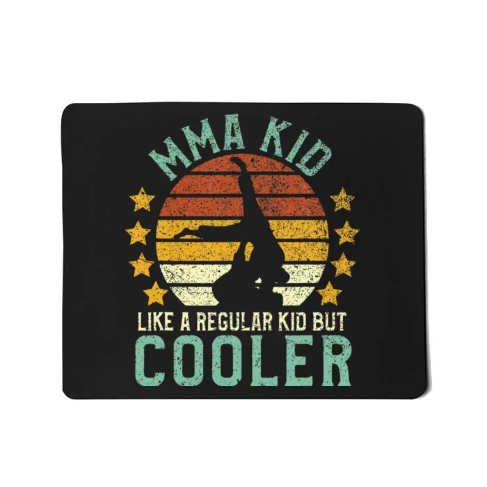 MMA Kids Funny Young Mixed Martial Arts Player Gift Mousepad