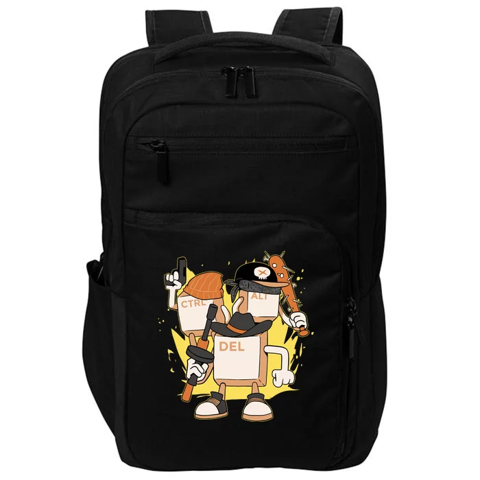 Mafia Keyboard Funny Impact Tech Backpack