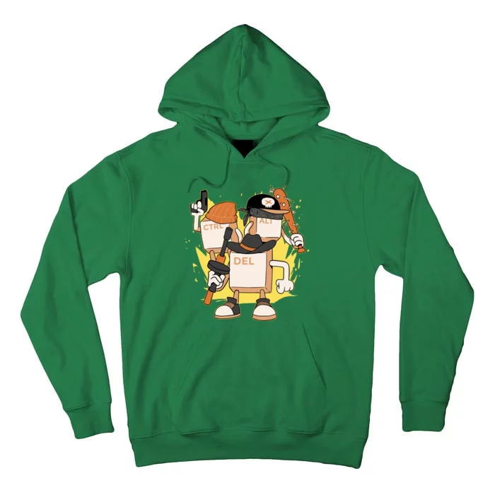 Mafia Keyboard Funny Tall Hoodie