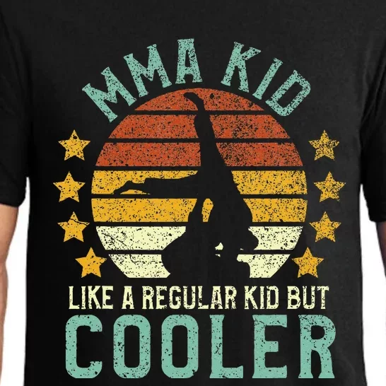 MMA Kids Funny Young Mixed Martial Arts Player Gift Pajama Set