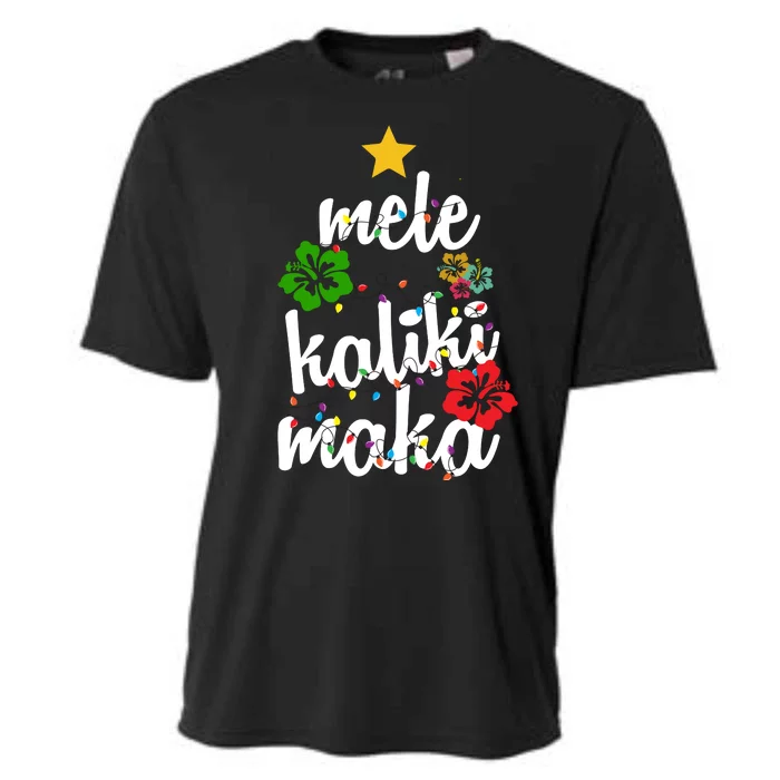 Mele Kalikimaka Festive Holiday Cooling Performance Crew T-Shirt