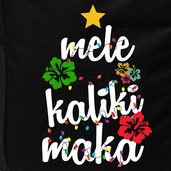 Mele Kalikimaka Festive Holiday Impact Tech Backpack