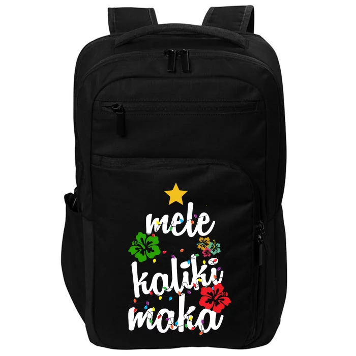 Mele Kalikimaka Festive Holiday Impact Tech Backpack