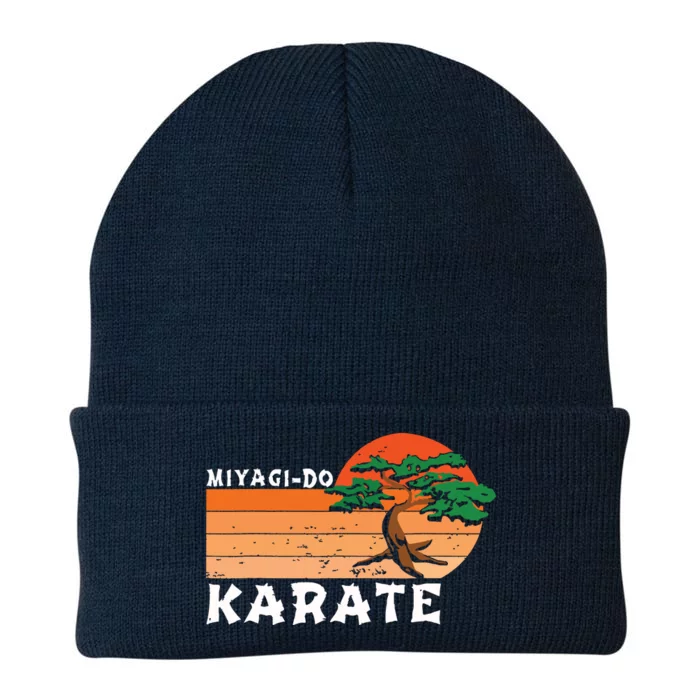 Miyagido Karate Funny Vintage Karate Bonsai Tree Knit Cap Winter Beanie