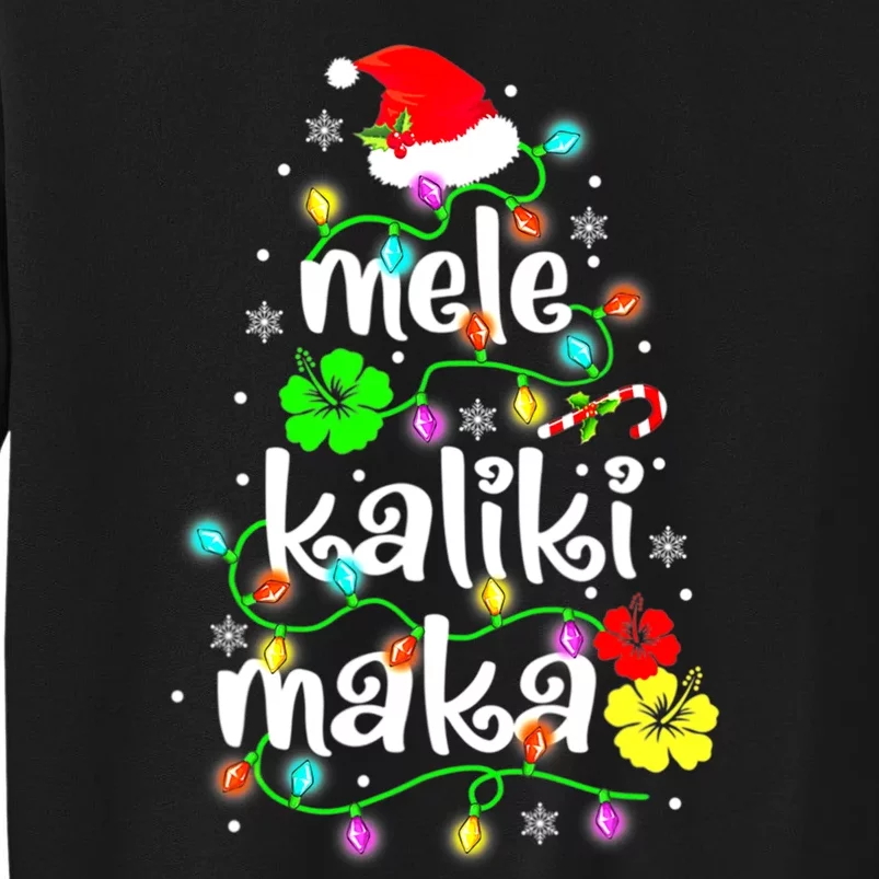 Mele Kalikimaka For Women Hawaiian Hawaii Christmas Sweatshirt