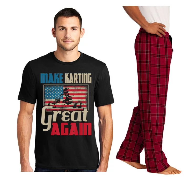 Make Karting Great Again Go Kart Racing Racer Karting Pajama Set