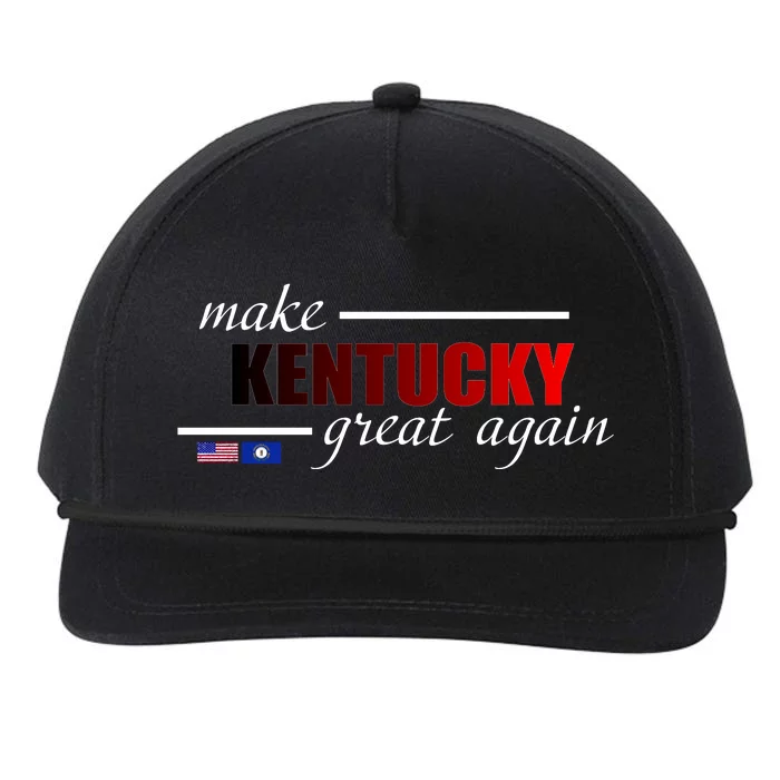 Make Kentucky Great Again Snapback Five-Panel Rope Hat