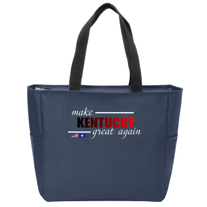 Make Kentucky Great Again Zip Tote Bag