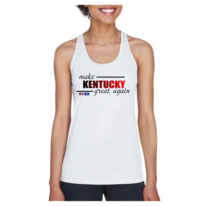 Make Kentucky Great Again Women's Racerback Tank