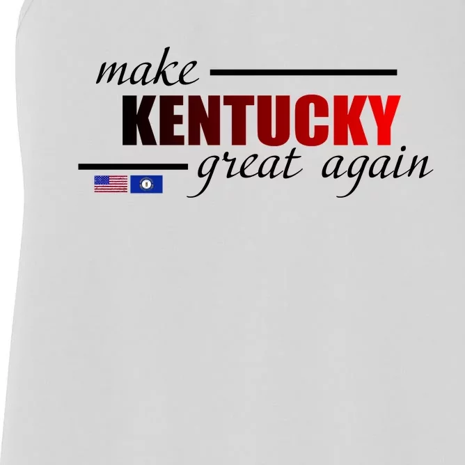 Make Kentucky Great Again Women's Racerback Tank