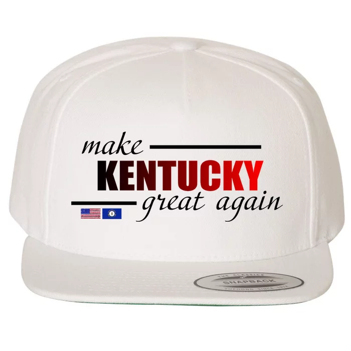 Make Kentucky Great Again Wool Snapback Cap