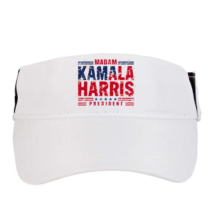 Madam Kamala Harris President Election 2024 Adult Drive Performance Visor