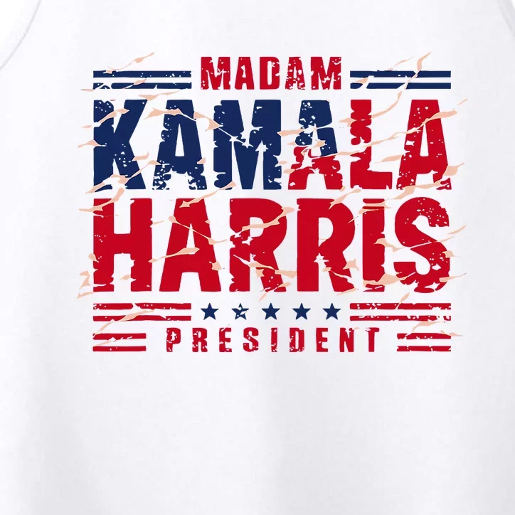 Madam Kamala Harris President Election 2024 Performance Tank