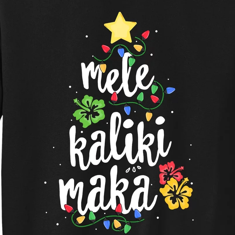 Mele Kalikimaka Hawaiian Hawaii Christmas Sweatshirt