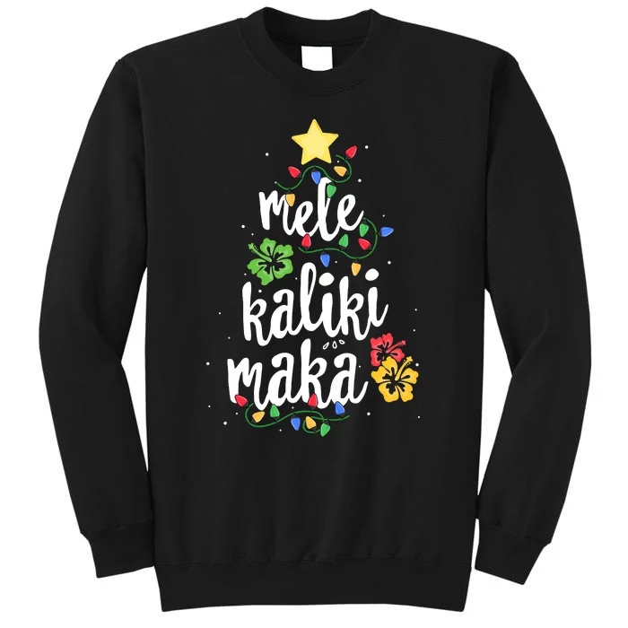 Mele Kalikimaka Hawaiian Hawaii Christmas Sweatshirt