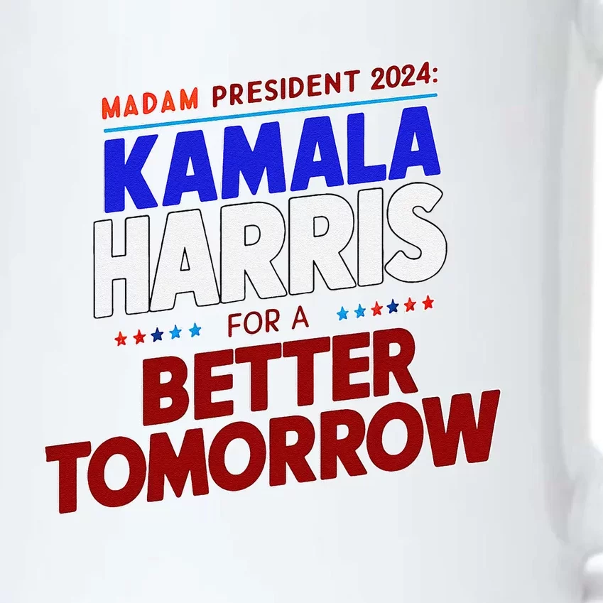 Madam Kamala Harris Vote For The Democratic Candidate 2024 Black Color Changing Mug