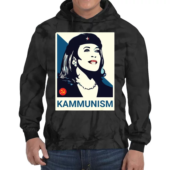 Mike Kalama Harris Kammunism Tie Dye Hoodie