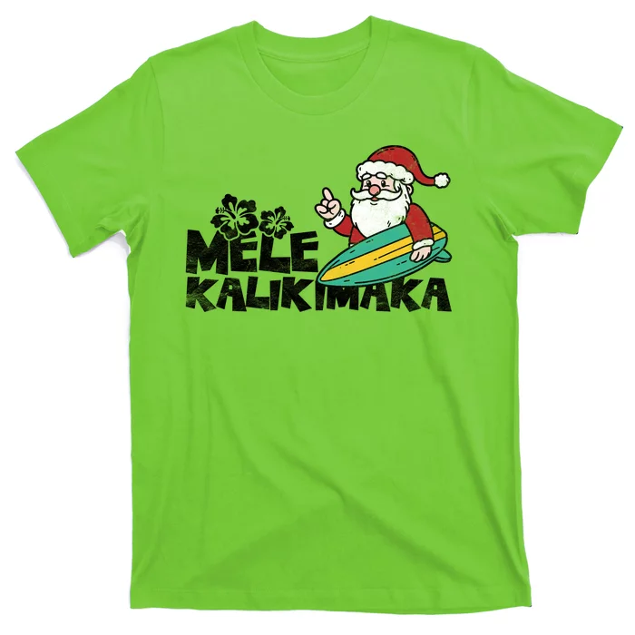 Mele Kalikimaka Hawaiian Christmas T-Shirt