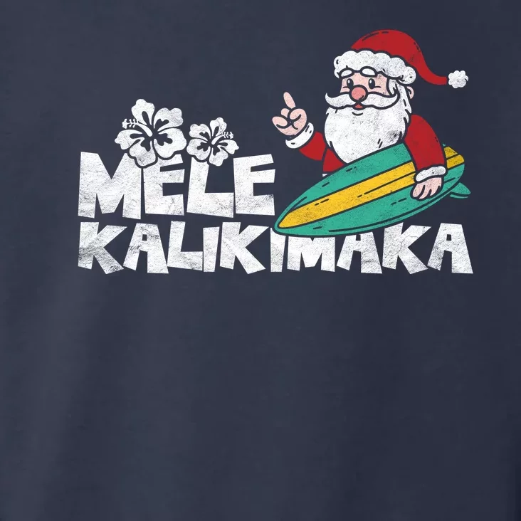 Mele Kalikimaka Hawaiian Christmas Toddler Hoodie