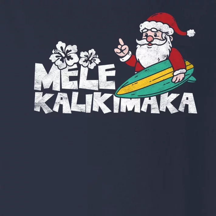 Mele Kalikimaka Hawaiian Christmas Toddler Long Sleeve Shirt