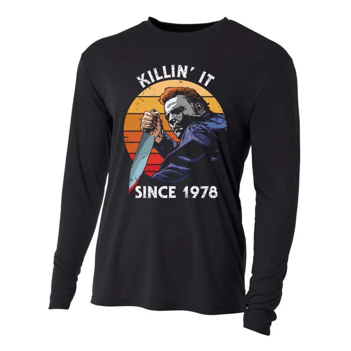 Michael Killin It Since 1978 Cooling Performance Long Sleeve Crew