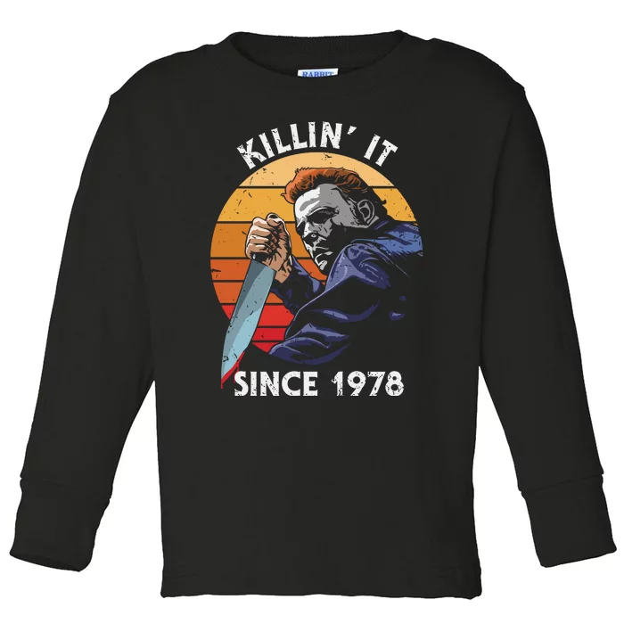 Michael Killin It Since 1978 Toddler Long Sleeve Shirt