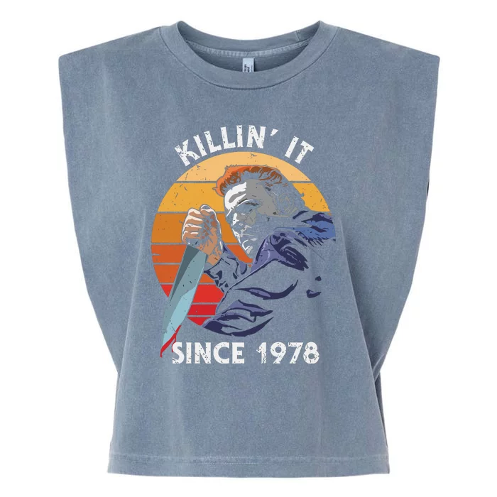 Michael Killin It Since 1978 Garment-Dyed Women's Muscle Tee