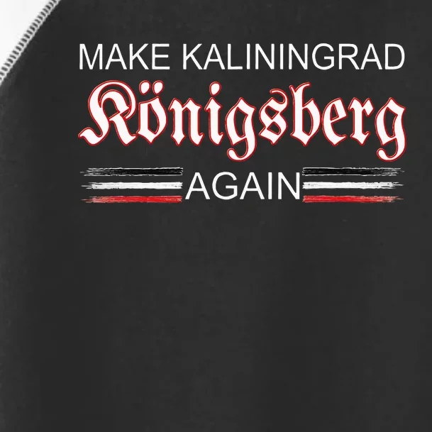 Make Kaliningrad Konigsberg Again East Prussia Prussia Toddler Fine Jersey T-Shirt