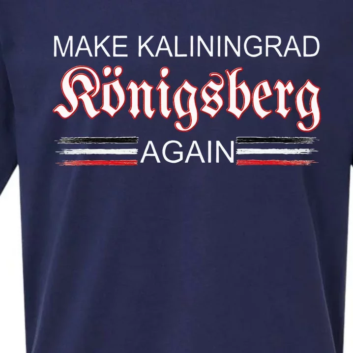 Make Kaliningrad Konigsberg Again East Prussia Prussia Sueded Cloud Jersey T-Shirt