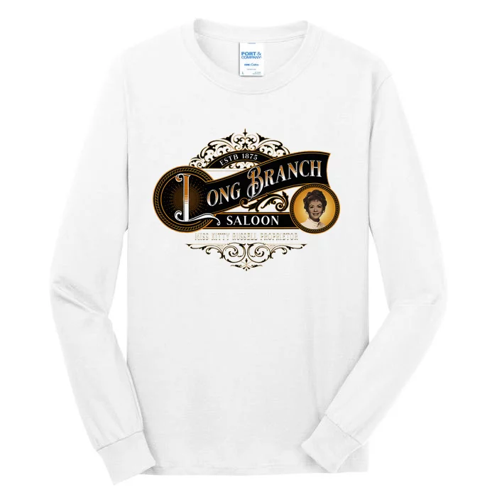 Miss KittyS Long Branch Saloon Classic Tv Western Tall Long Sleeve T-Shirt