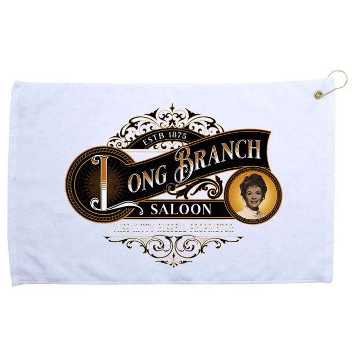 Miss KittyS Long Branch Saloon Classic Tv Western Grommeted Golf Towel