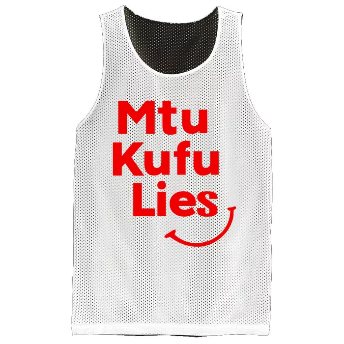 Mtu Kufu Lies Mesh Reversible Basketball Jersey Tank