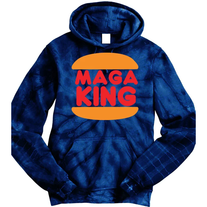 MAGA King Logo Tie Dye Hoodie