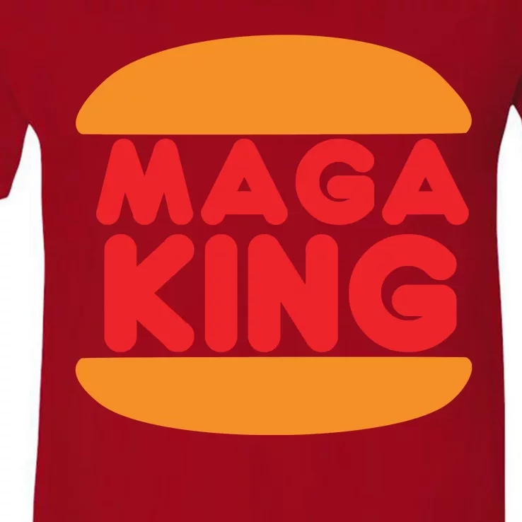 MAGA King Logo V-Neck T-Shirt