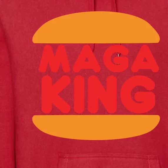 MAGA King Logo Premium Hoodie