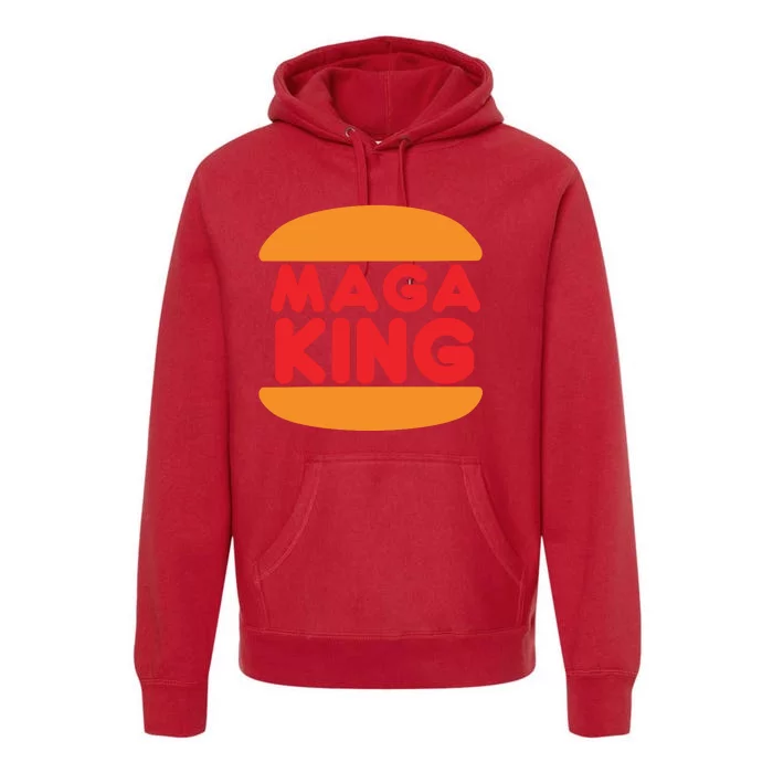 MAGA King Logo Premium Hoodie