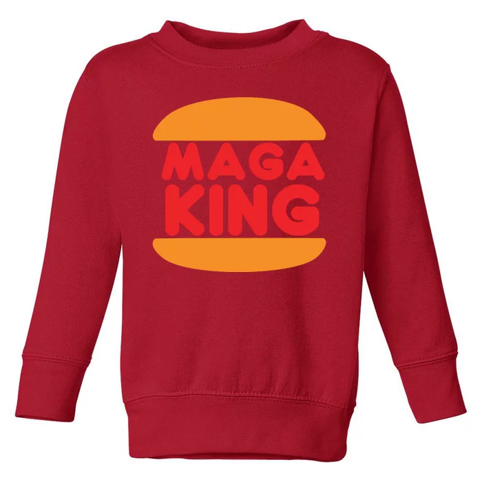 MAGA King Logo Toddler Sweatshirt