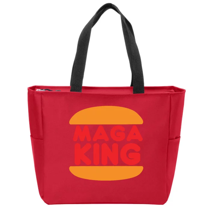 MAGA King Logo Zip Tote Bag