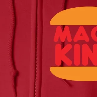 MAGA King Logo Full Zip Hoodie