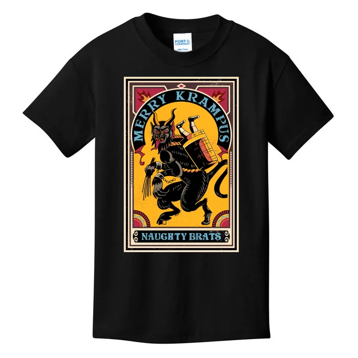 MERRY KRAMPUS Kids T-Shirt