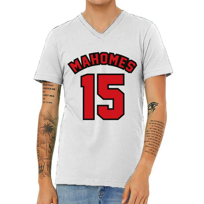 Mahomes Kc V-Neck T-Shirt