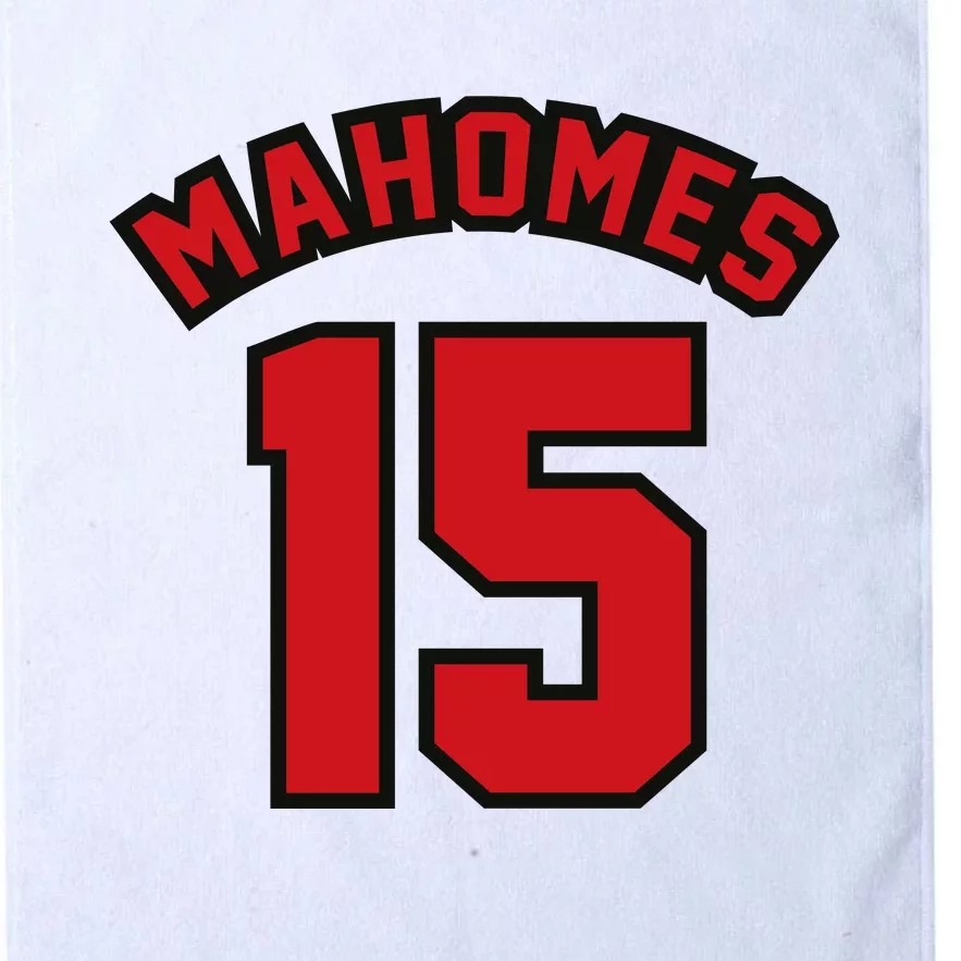 Mahomes Kc Platinum Collection Golf Towel