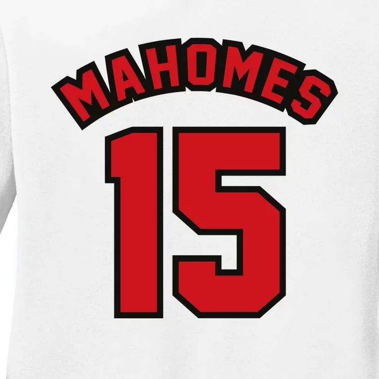 Mahomes Kc Ladies Long Sleeve Shirt