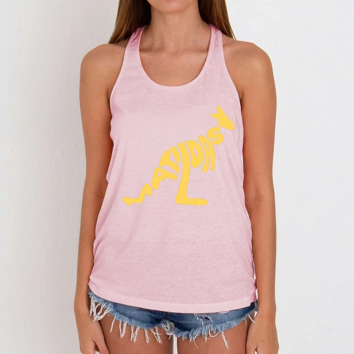 Matildas Kangaroo Women's Knotted Racerback Tank