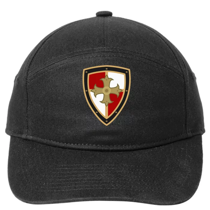 Medieval Knight Medieval Renaissance Tunic 7-Panel Snapback Hat