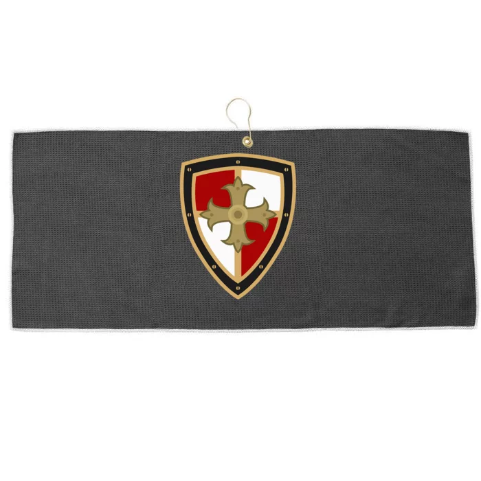 Medieval Knight Medieval Renaissance Tunic Large Microfiber Waffle Golf Towel